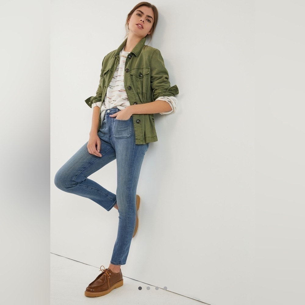 AG The Stevie High-Rise Skinny Ankle Jeans - Picture 1 of 12